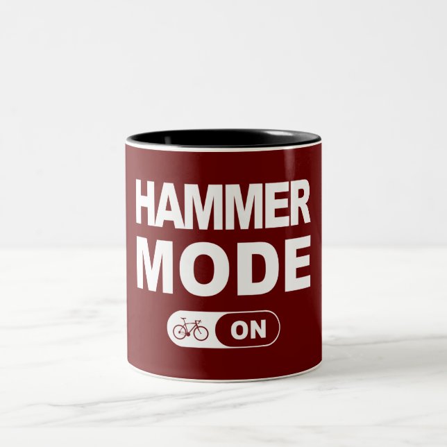 Hammer Mode On Two-Tone Coffee Mug (Center)
