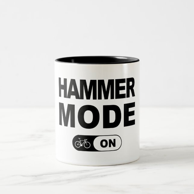 Hammer Mode On Two-Tone Coffee Mug (Center)