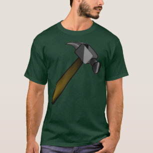 Hammer Pattern Socks T T-Shirt