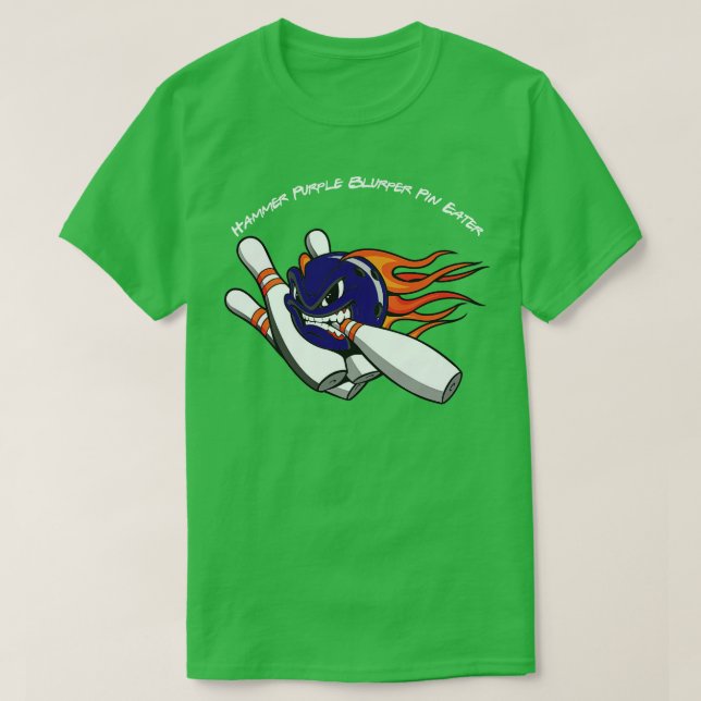 Hammer Purple Ball  T-Shirt (Design Front)