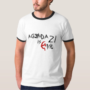 Hammer Sickle Agenda 21 is Evil T-Shirt