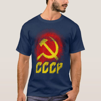 Hammer Sickle Soviet Union CCCP Communism T-Shirt