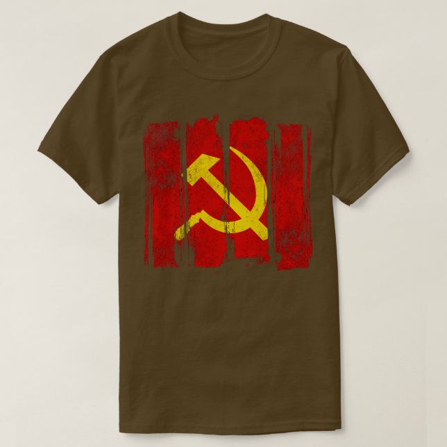 Hammer Sickle Soviet Union Communism2 T-Shirt (Design Front)