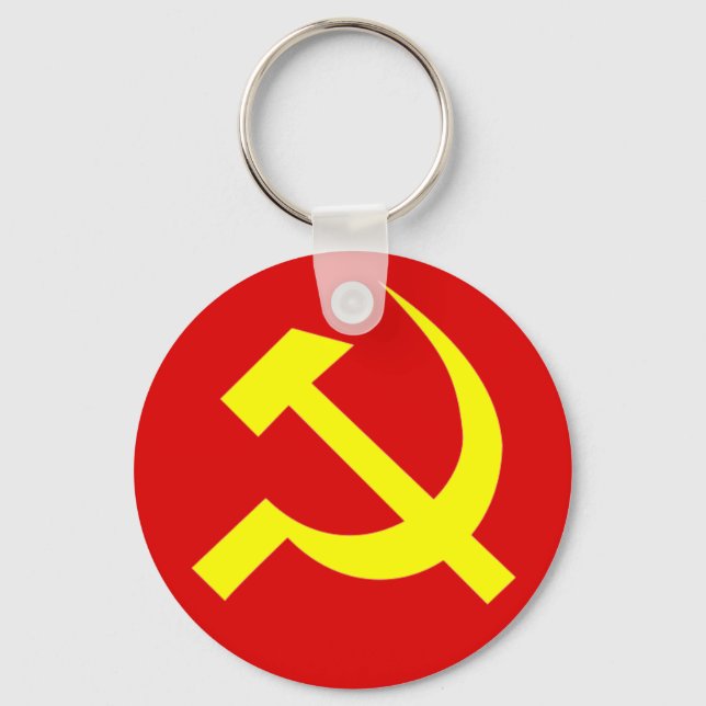 Hammer & Sickle USSR Keychain (Front)