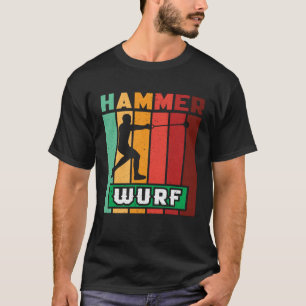 Hammer throw athletics hammer thrower sport T-Shirt