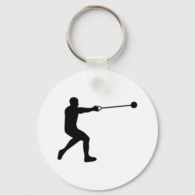 Hammer throw key ring (Front)