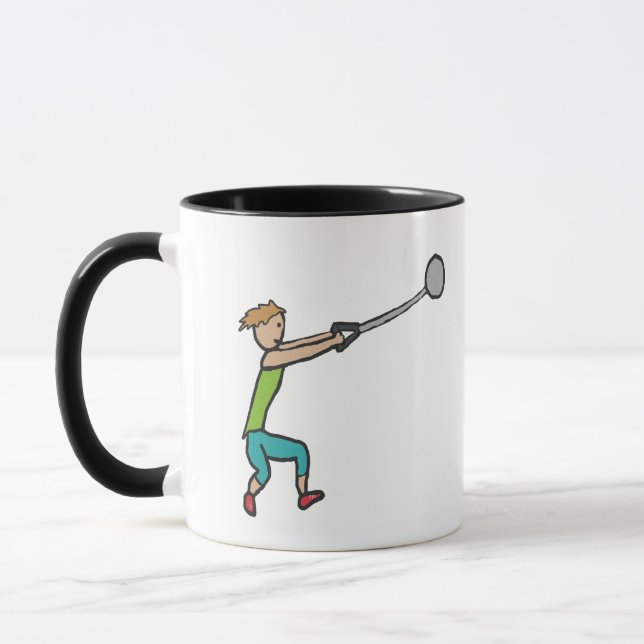 Hammer Throw Mug (Left)