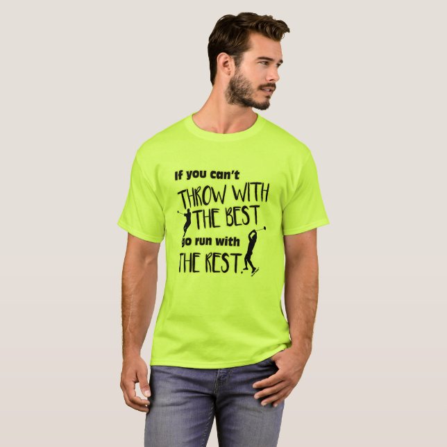Hammer Throw With The Best- Men's Shirt (Front Full)