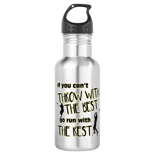 Hammer Throw With The Best- Water Bottle (Front)