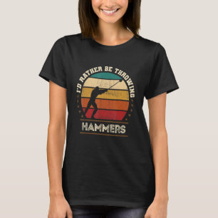 Hammer Throwing Throw Thrower Track Field Athletic T-Shirt