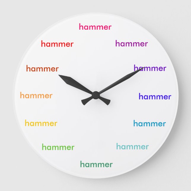 Hammer time clock (Front)