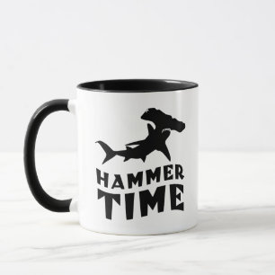 Hammer Time Design For Hammerhead Shark Lovers Mug
