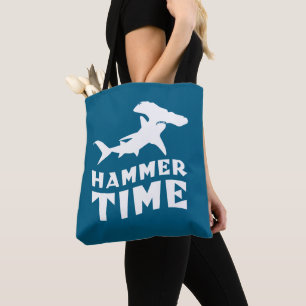 Hammer Time   Design For Hammerhead Shark Lovers Tote Bag