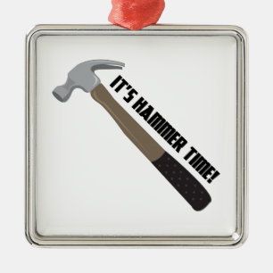 Hammer Time Metal Tree Decoration