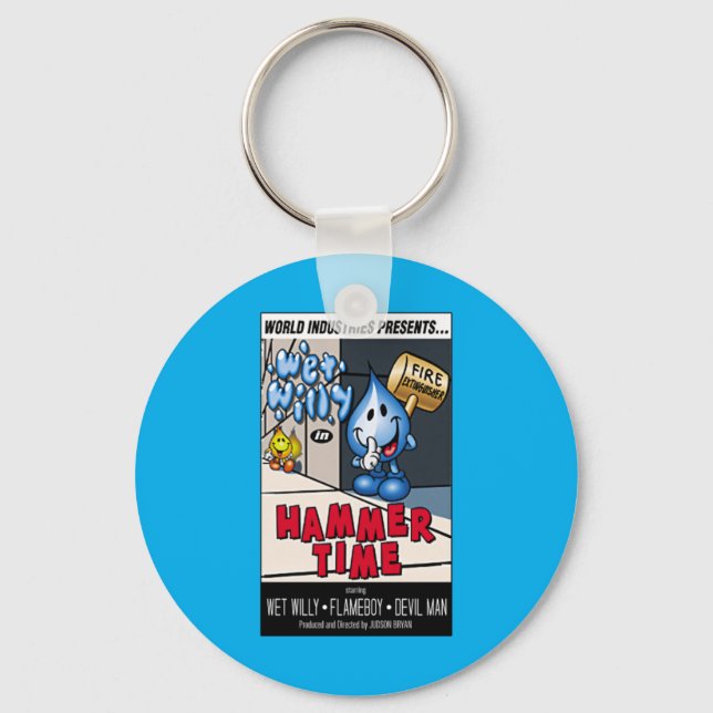 Hammer Time World Industries Key Ring (Front)