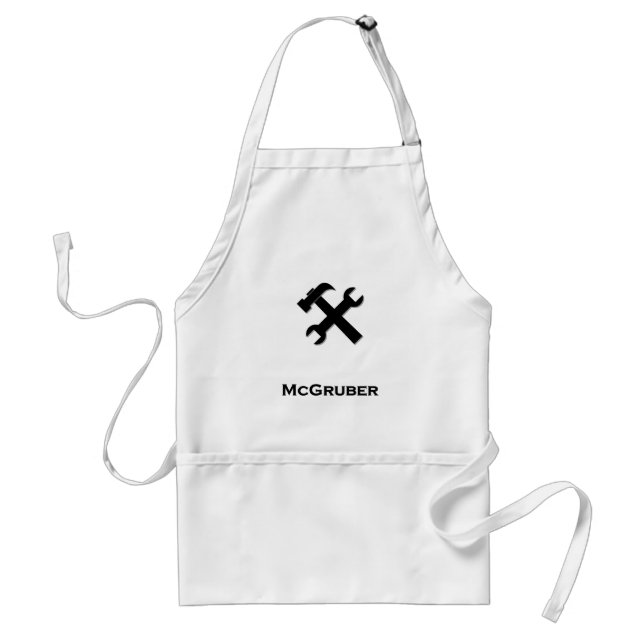 Hammer Wrench McGruber black Standard Apron (Front)