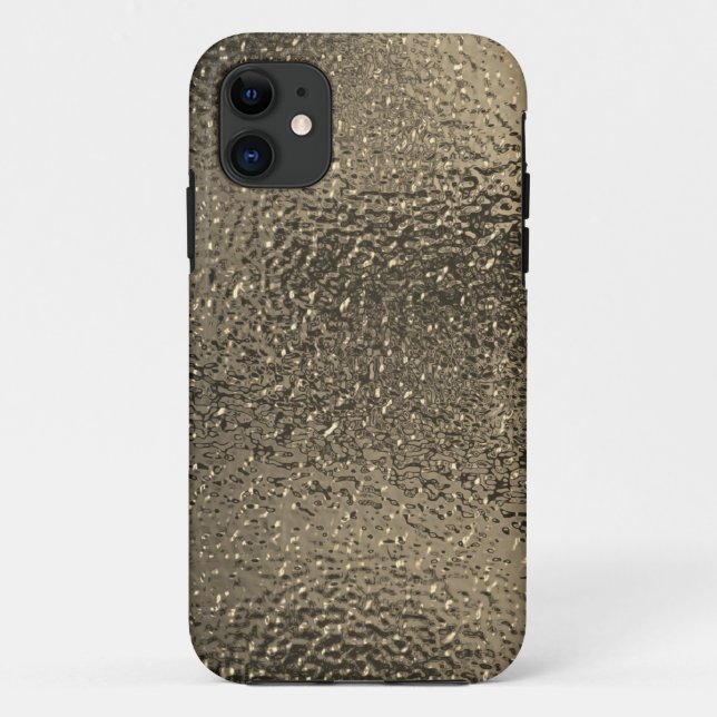 Hammered Bronze Metallic | Custom Case-Mate iPhone Case (Back)