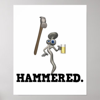 Hammered Poster