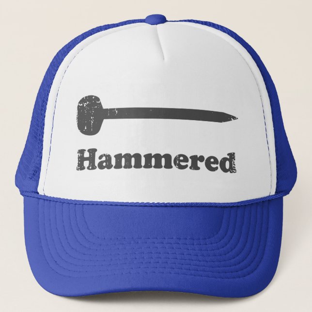 Hammered Trucker Hat (Front)
