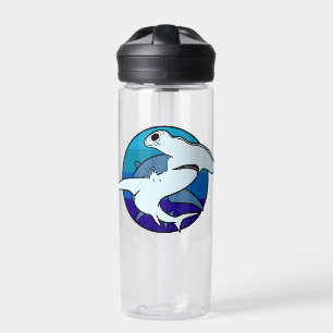 hammerhead fish water bottle