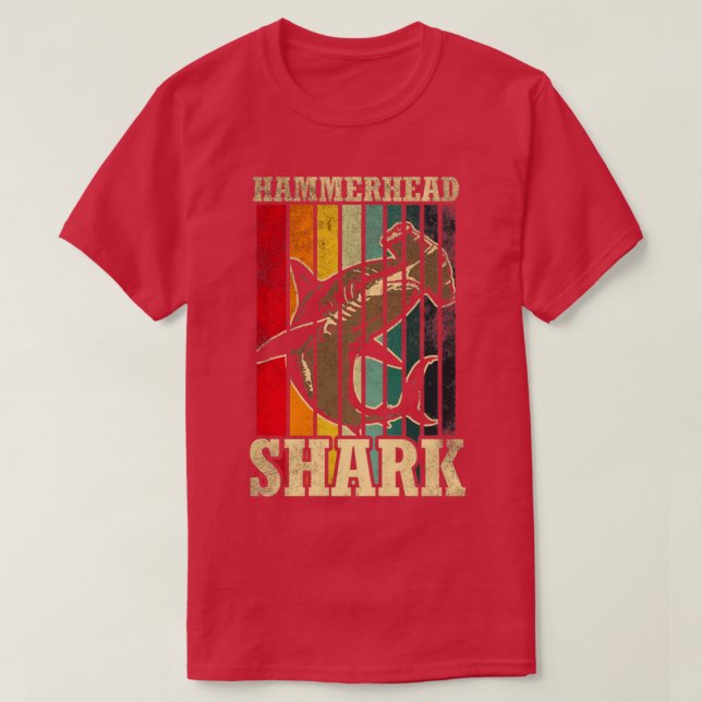Hammerhead Shark6 T-Shirt (Design Front)