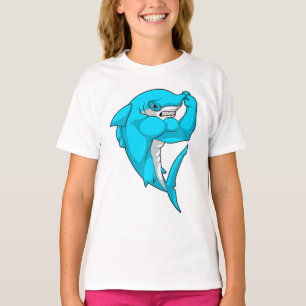 Hammerhead shark as Bodybuilder at Bodybuilding T-Shirt