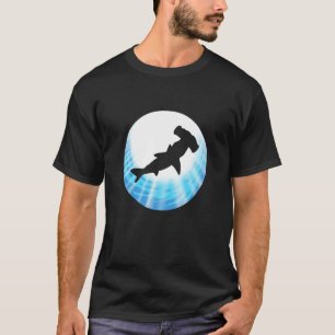 Hammerhead Shark Blue Animal Person T-Shirt
