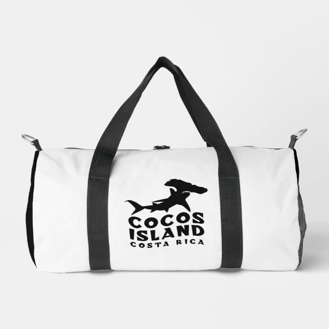 Hammerhead Shark Cocos Island Duffle Bag (Front)