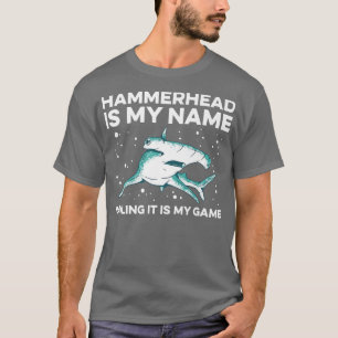 Hammerhead Shark Diving Design for a Hammerhead Sh T-Shirt