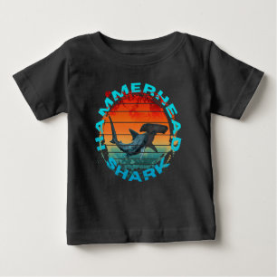 Hammerhead shark fishermen fishing lover gift baby T-Shirt