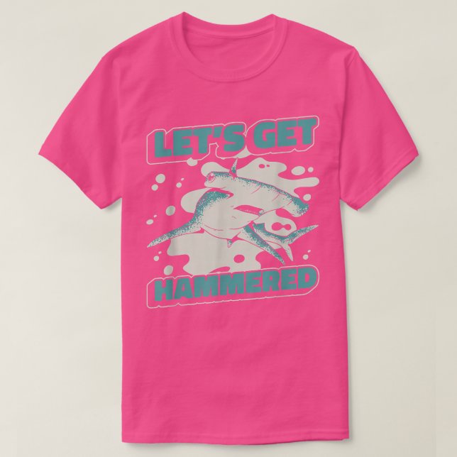 Hammerhead Shark Hammer Fish371  T-Shirt (Design Front)