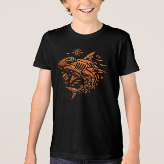 Hammerhead Shark Kids - Ocean Animal Graphic Tri-Blend Shirt
