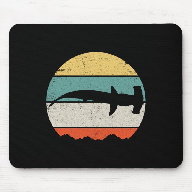 Hammerhead Shark  Mouse Mat (Front)