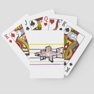 Hammerhead shark Summer joy Playing Cards