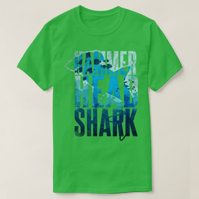 Hammerhead Shark T-Shirt (Design Front)