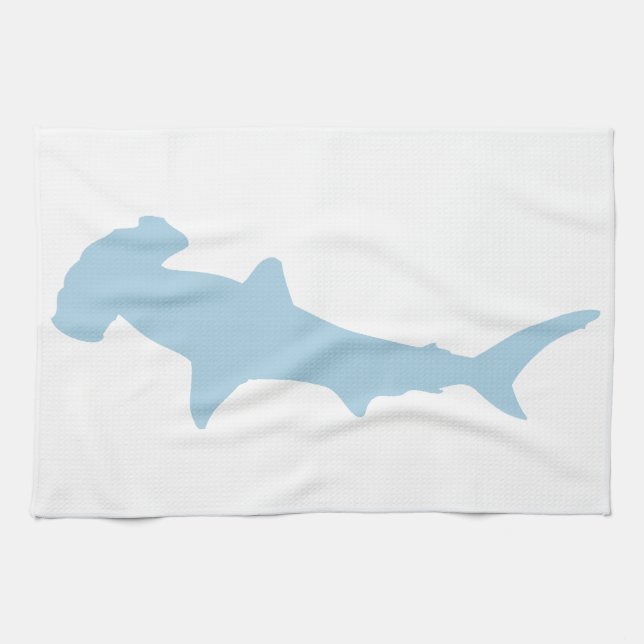 Hammerhead Shark Tea Towel (Horizontal)