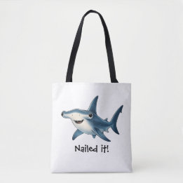 Hammerhead Shark tote bag