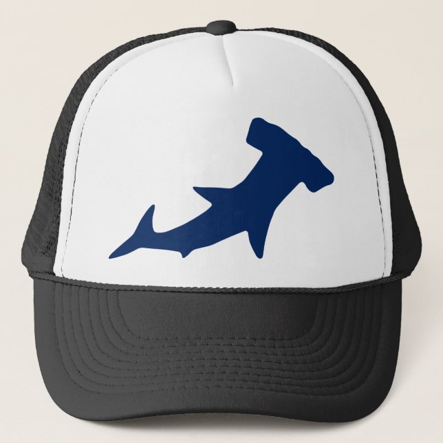 Hammerhead Shark Trucker Hat (Front)