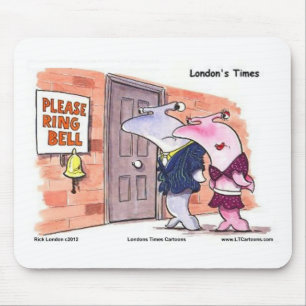 Hammerhead Sharks @ Door Funny Gifts Tees Etc Mouse Mat
