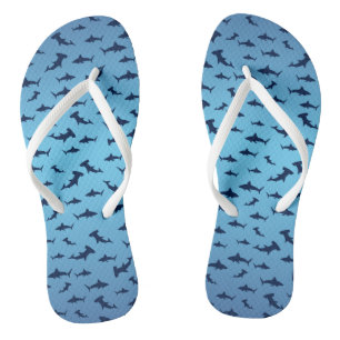 Hammerhead Sharks Flip Flops