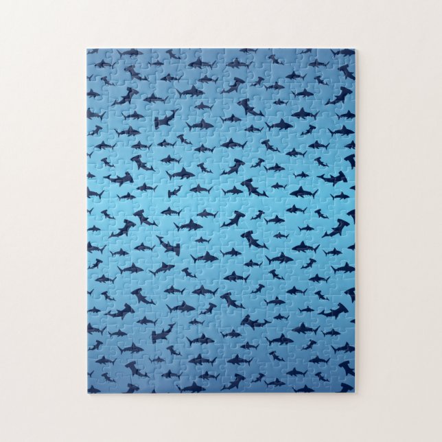 Hammerheads and Sharks Jigsaw Puzzle (Vertical)