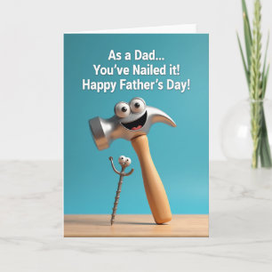 Hammers Fathers Day Cheer Card