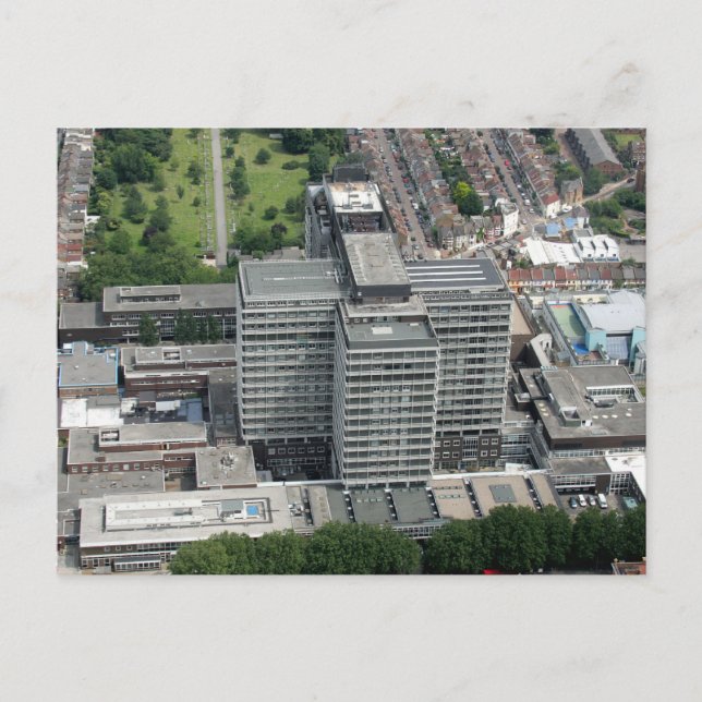 Hammersmith Hospital, London. Postcard (Front)