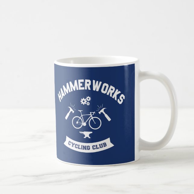 Hammerworks Cycling Club Coffee Mug (Right)