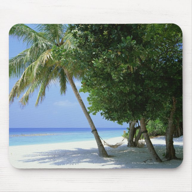 Hammock and Palm Tree Mouse Mat (Front)