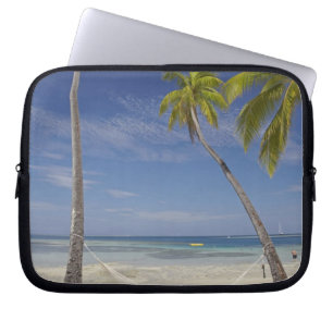 Hammock and palm trees, Plantation Island Resort Laptop Sleeve