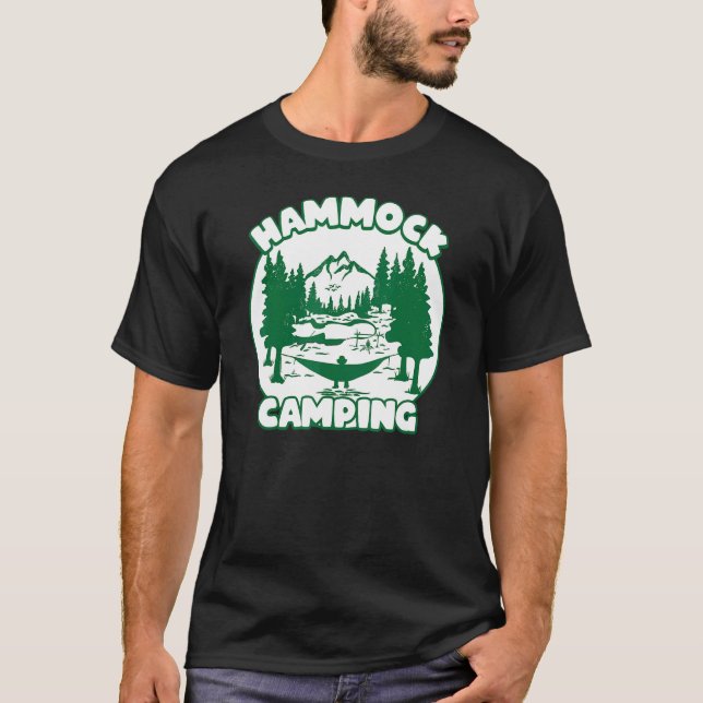 Hammock Camping T-Shirt (Front)