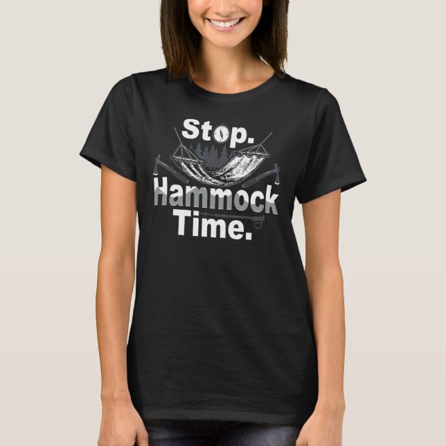 Hammock Time   Hiking Graphic Tees Hiking (Front)