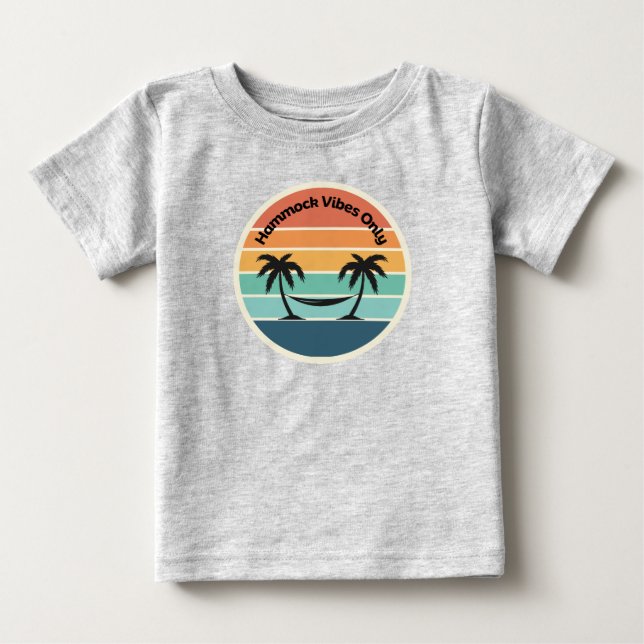 Hammock Vibes Baby T-Shirt (Front)