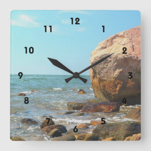 Hammonasset Beach Wall Clock